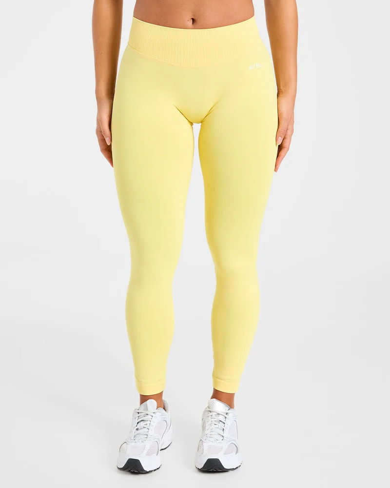 Enhance Seamless Leggings - Bright Jaune
