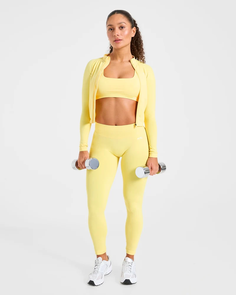 Enhance Seamless Leggings - Bright Jaune