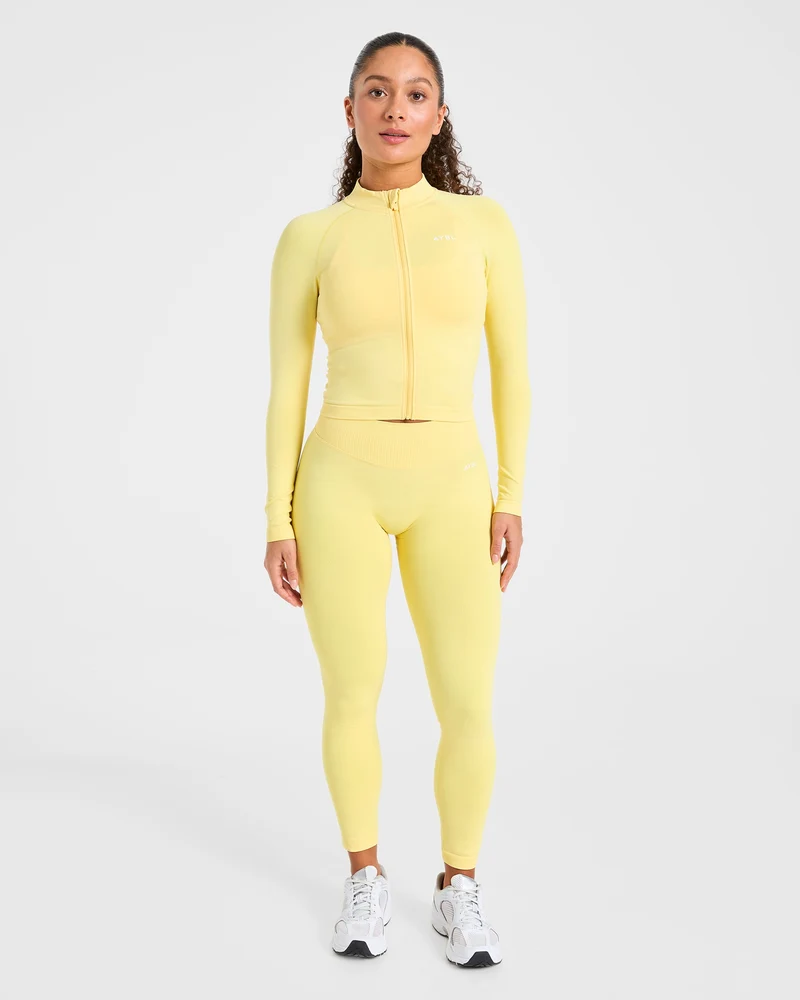 Enhance Seamless Jacket - Bright Jaune