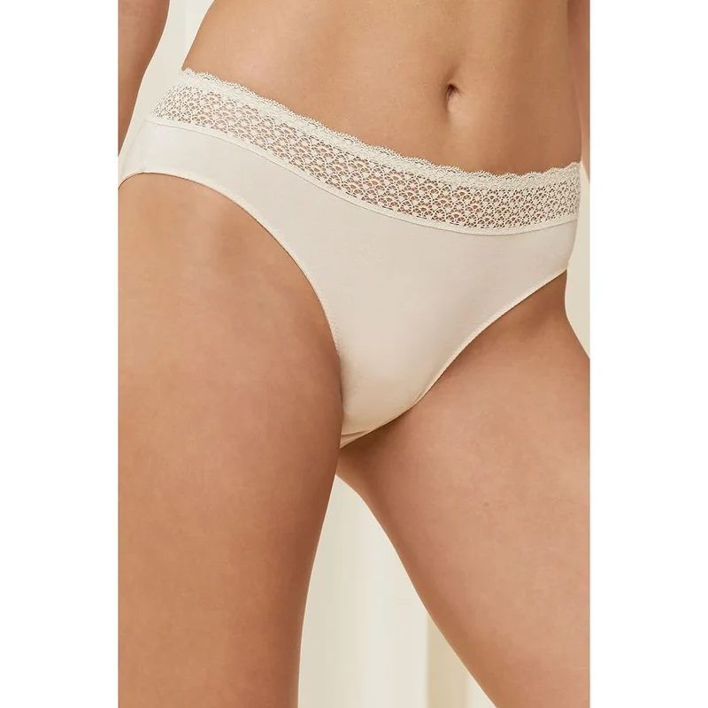 Culottes tai modal dentelle recyclée coton bio confort quotidien femmes