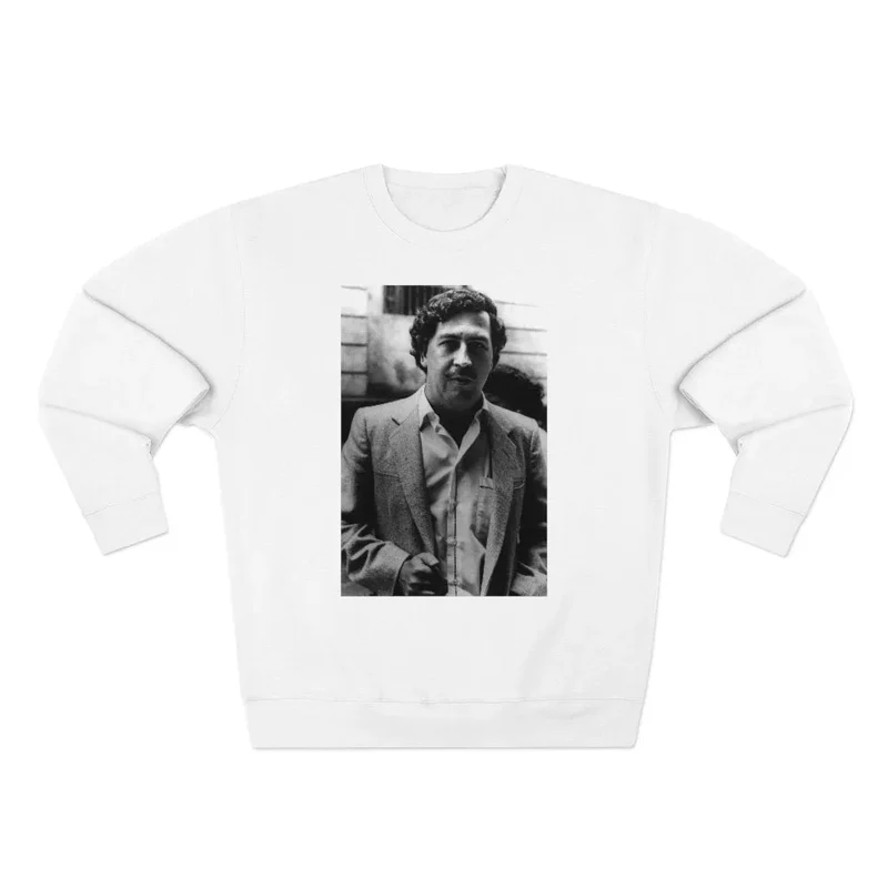 Don Pablo Escobar El Patron Colombian Mobster Sweatshirt