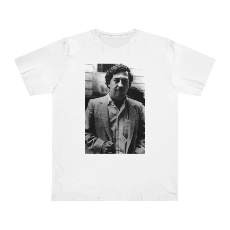 Don Pablo Escobar El Patron Colombian Mobster T-Shirt