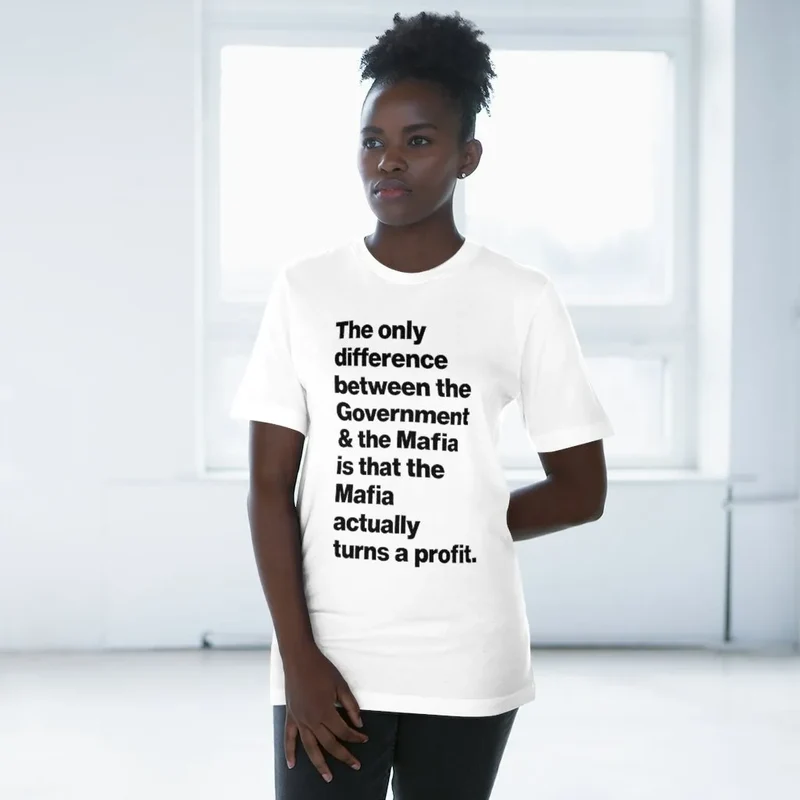 Difference between the Government and the Mafia T-Shirt