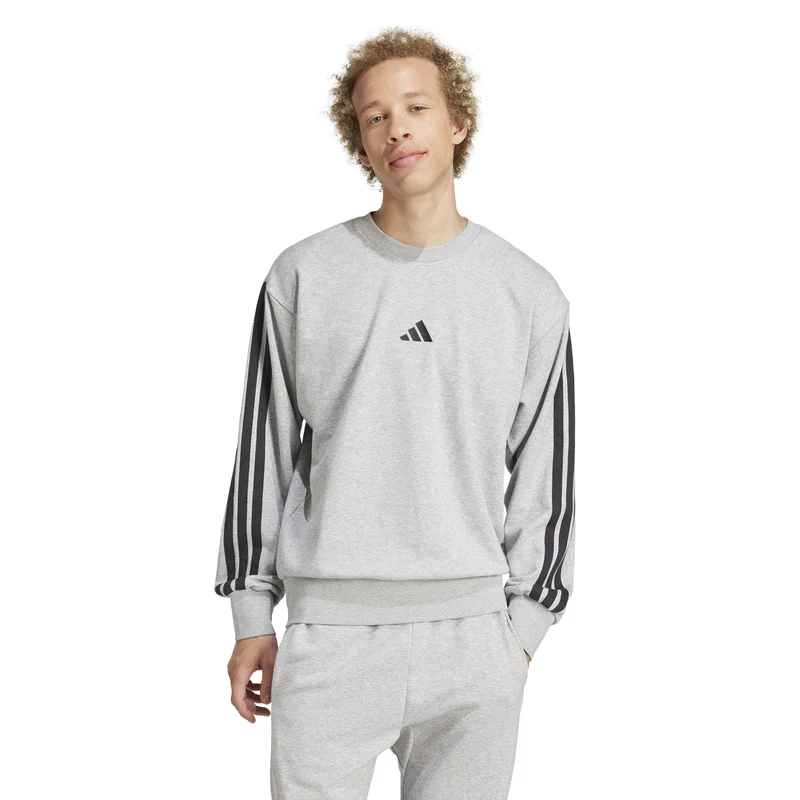 Felpa Essentials 3-Stripes French Terry
