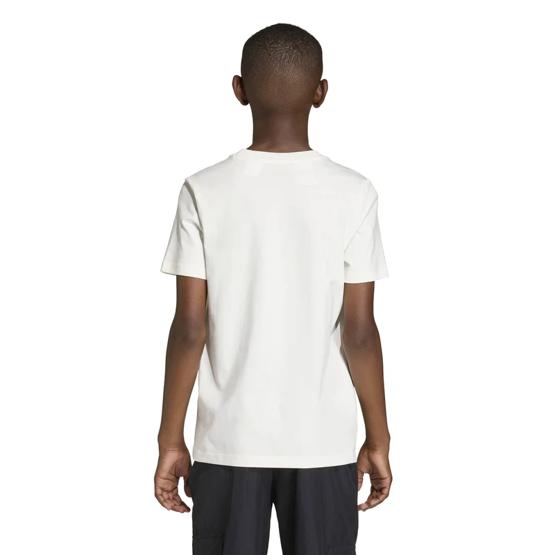 Maglietta Grafica Collegiate Jr - White