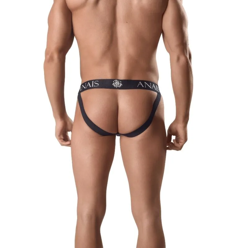 suspensoir masculin simili cuir noir séduisant audacieux ajustement parfait élastique confortable maintien soutien sexy érotique européen haute qualité ANAIS