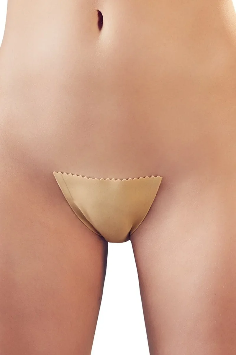 string chair adhésif invisible réutilisable lavable confortable durable aspect lisse triangle avant cœur arrière tailles S M L