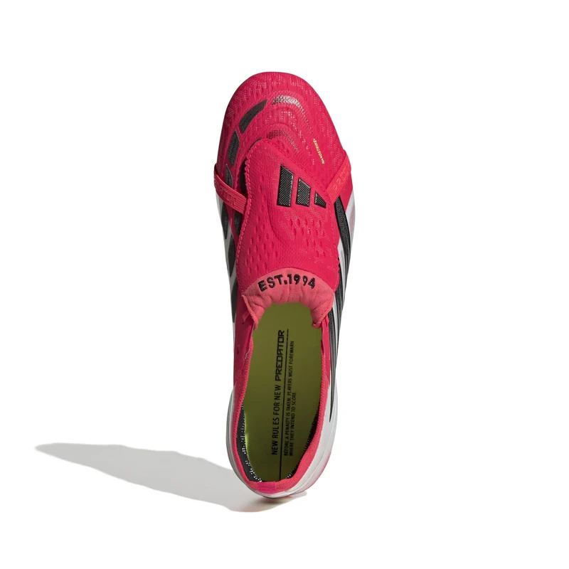 Scarpe da Calcio Predator Elite Fold-Over Tongue FG - Lucid Red
