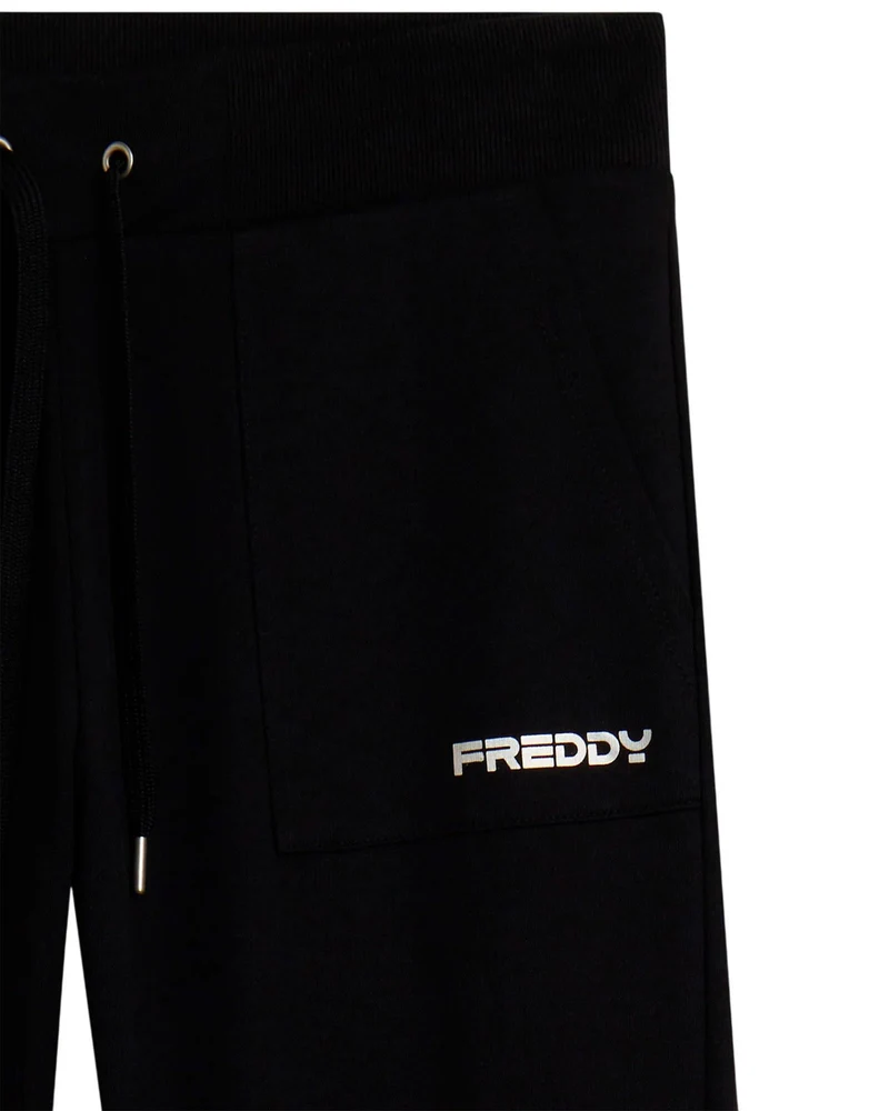 Regular fit trousers with camp pockets - Black