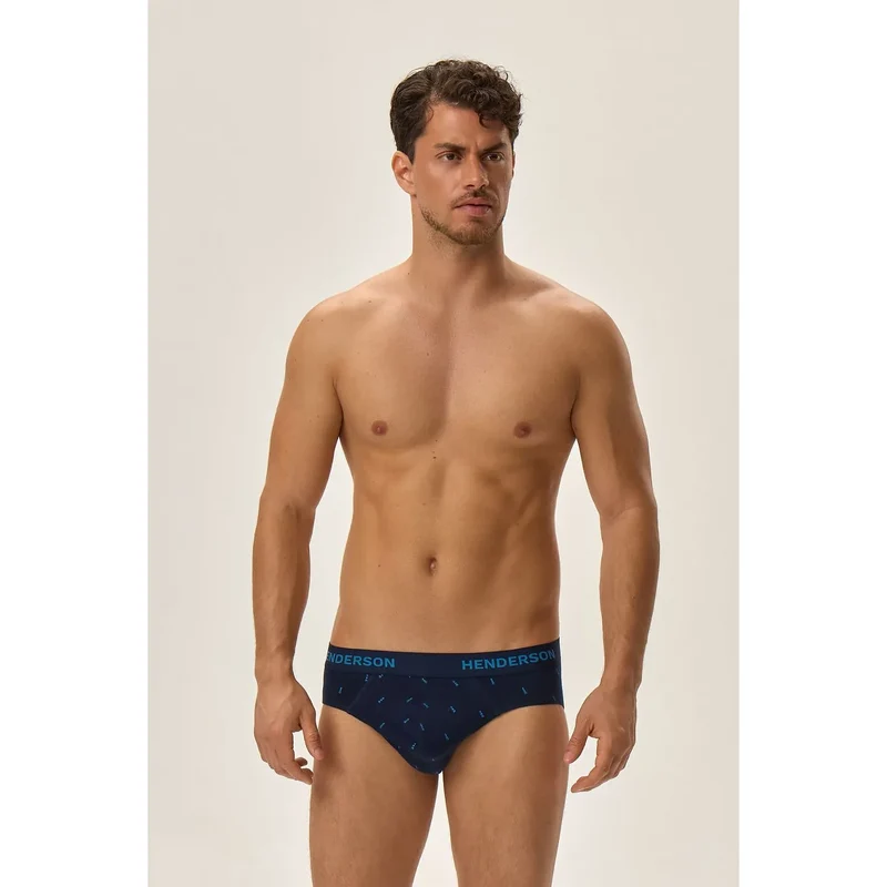 Ensemble slips hommes classiques imprimés marins lot deux coton élasthanne ajustés ceinture élastique coutures renforcées respirant maintien quotidien