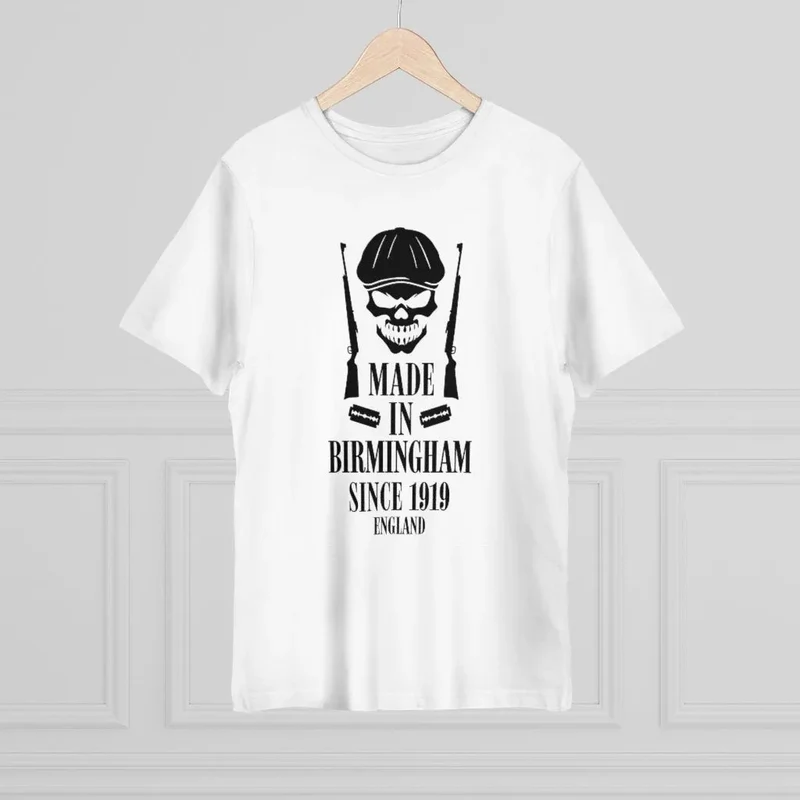 Made in Birmingham Since 1919 England Gangster T-shirt
