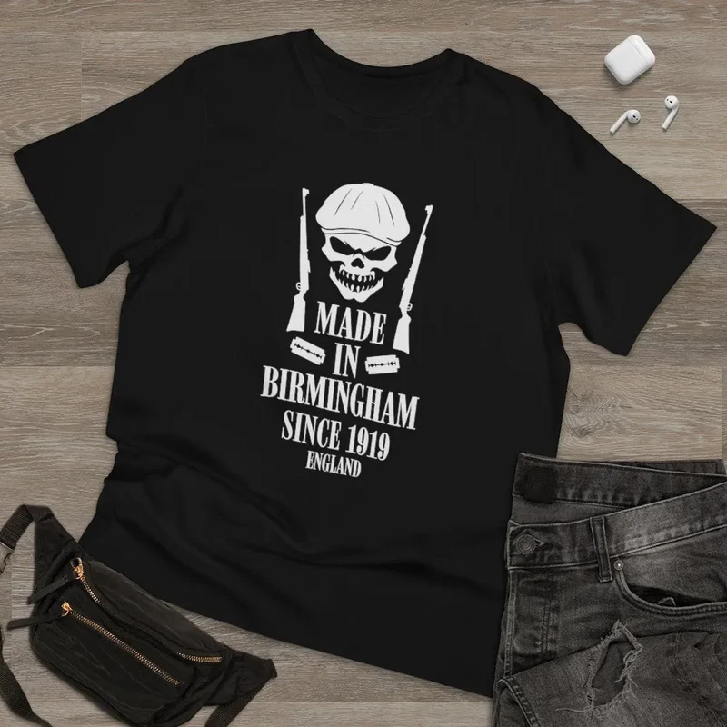 Made in Birmingham Since 1919 England Gangster T-shirt