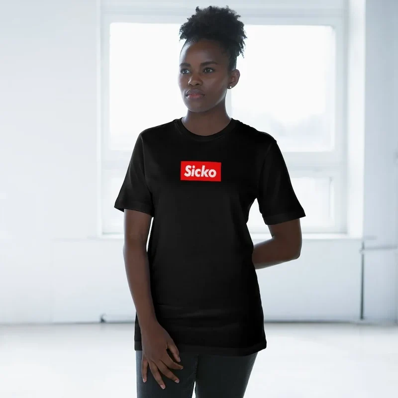 Red Certified Trending Mobster Sicko T-shirt