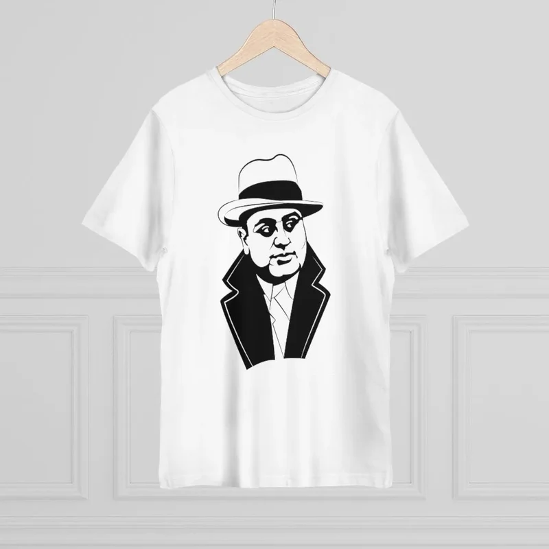Al Capone Chicago Mobster Gangster Art T-shirt