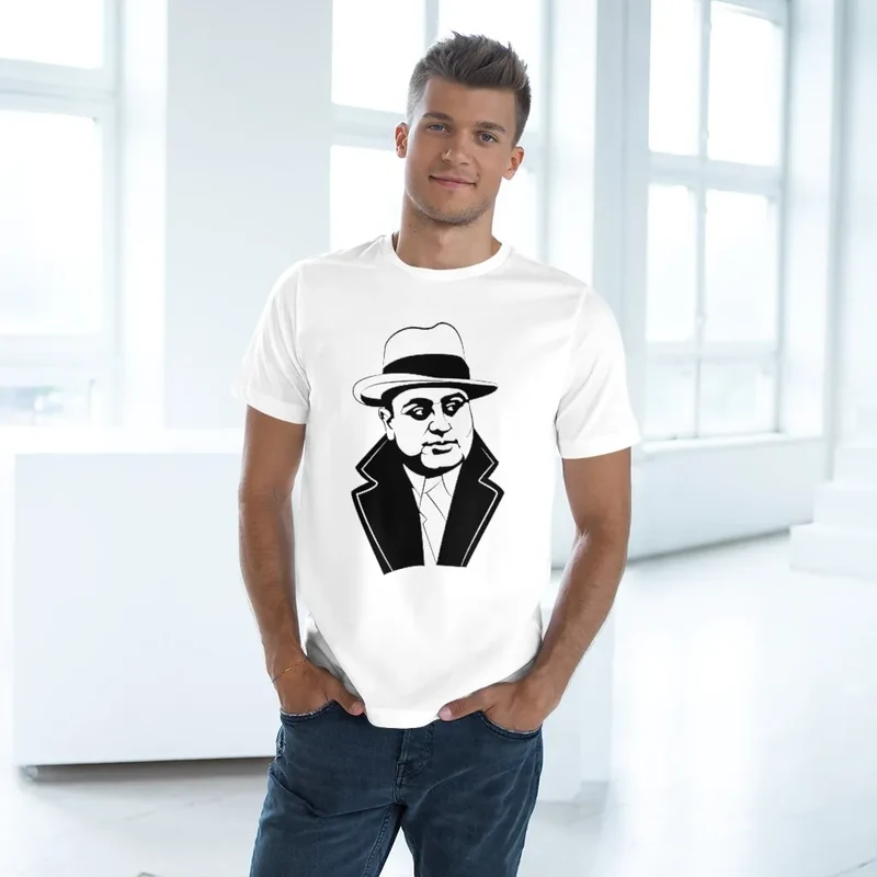 Al Capone Chicago Mobster Gangster Art T-shirt