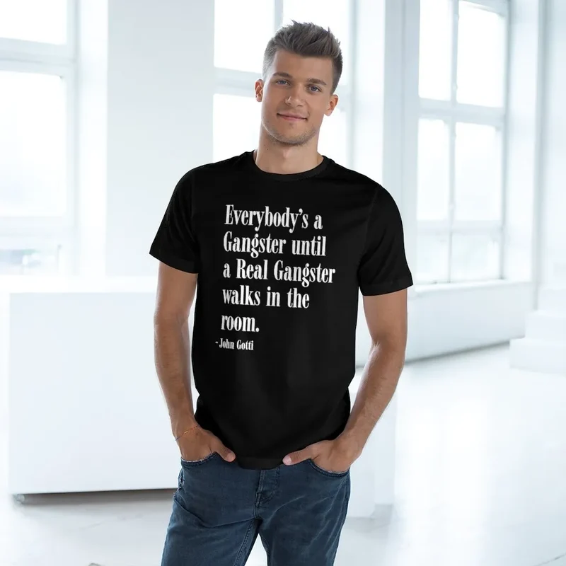 The Teflon Don John Gotti Famous Mobster Quote T-shirt