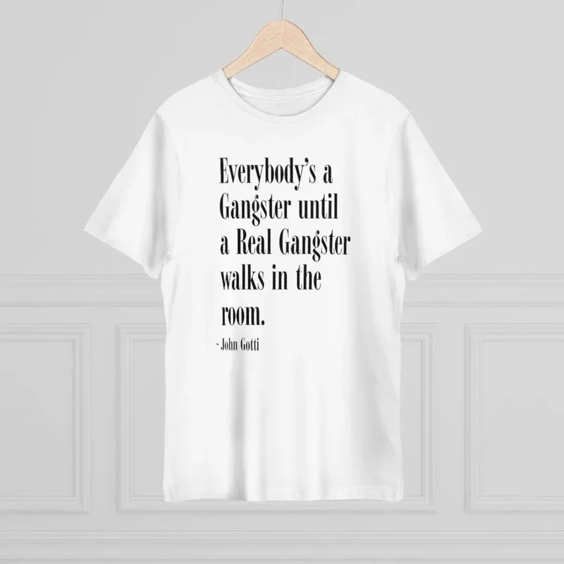 The Teflon Don John Gotti Famous Mobster Quote T-shirt