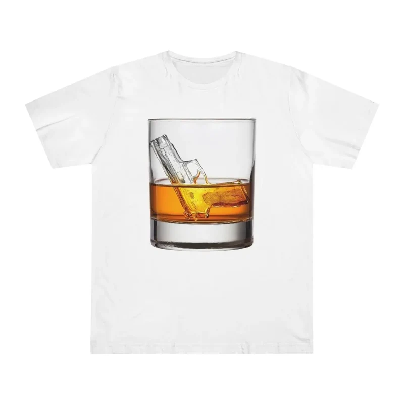 Boss Man Drink Whiskey like Real Gentleman Mobster T-shirt