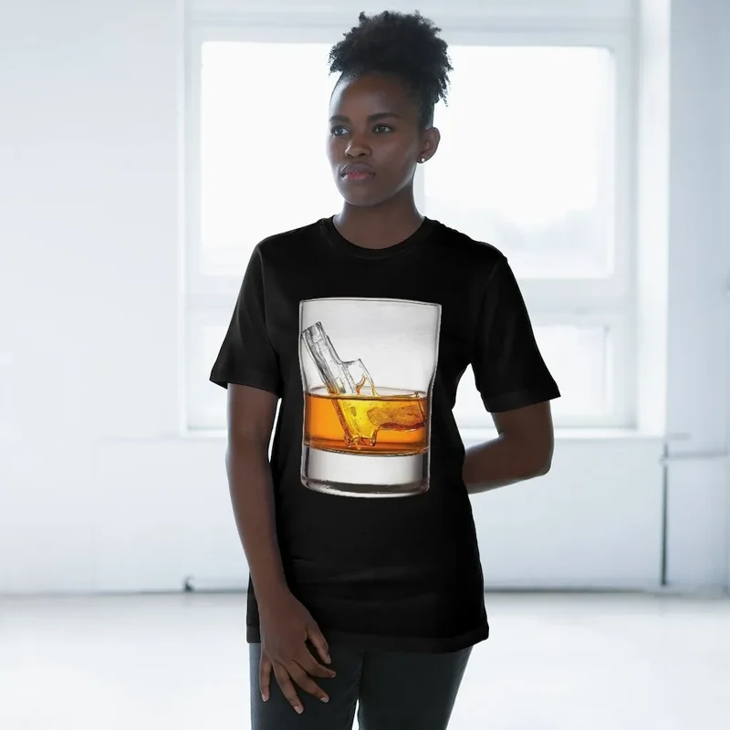 Boss Man Drink Whiskey like Real Gentleman Mobster T-shirt