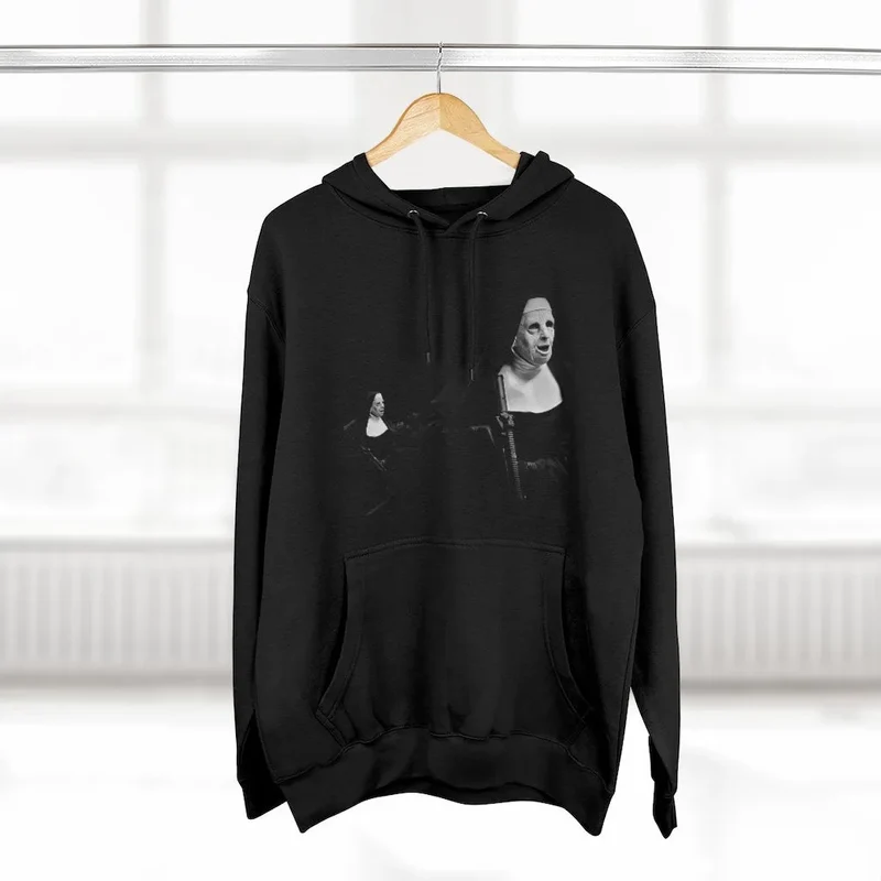 Boston Irish Mobster Massachusetts Street Art Pullover Hoodie