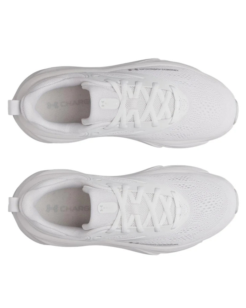 Scarpe da Running Charged+ Rogue 6 - White / Metallic Silver