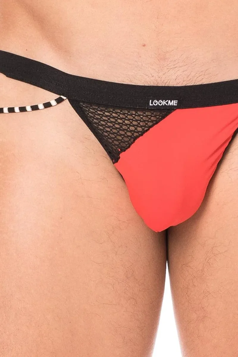 string homme sexy tendance confortable douceur seconde peau filet opacité cordelettes polyamide élasthanne collection urbaine branché charme