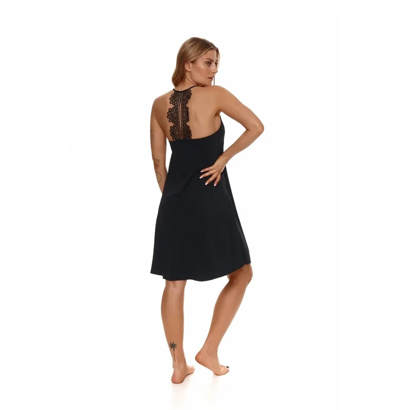 Chemise de nuit élégante en élasthanne et polyamide, nuits romantiques, lingerie fine, romantique, sexy, confortable, classique, nuits d'amour