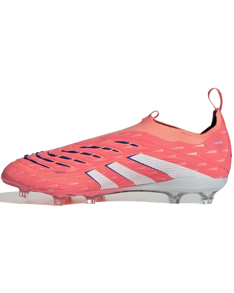Scarpe Da Calcio Predator Elite Bambini Laceless FG Coral Blaze Pack