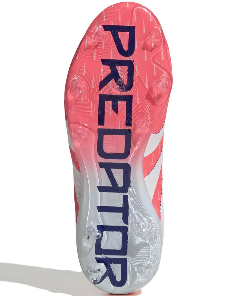 Scarpe Da Calcio Predator Elite Bambini Laceless FG Coral Blaze Pack