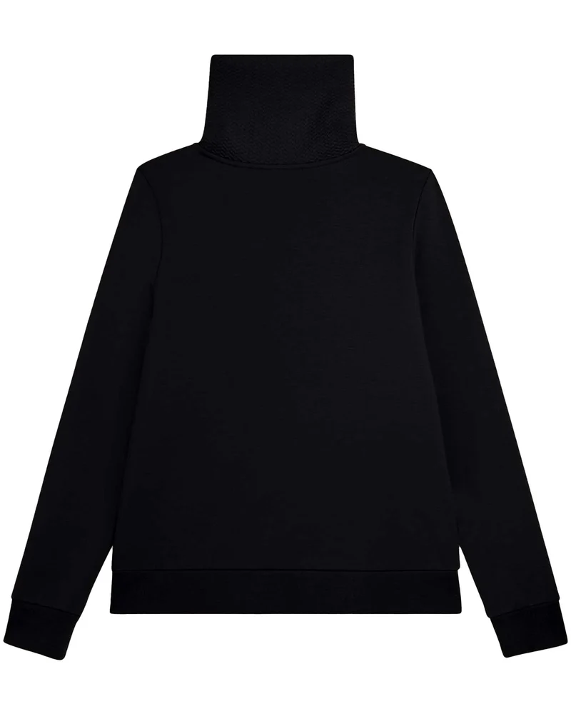 Felpa Full Zip Con Collo Alto Donna