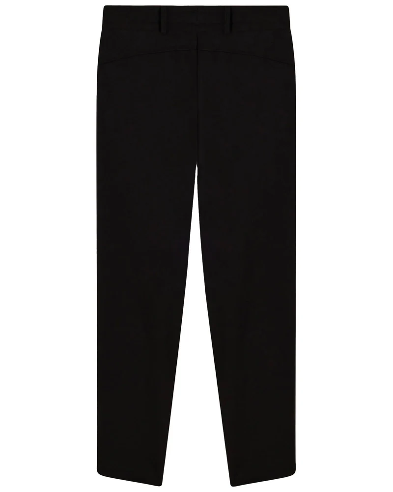 Pantaloni Slim Fit Con Spacchi Laterali Donna