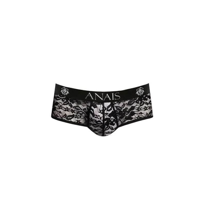 Slip bikini homme dentelle noire fesses ouvertes imprimé fleuri sexy audacieux élégant confortable polyester lycra fabrication européenne ajustement parfait séduction