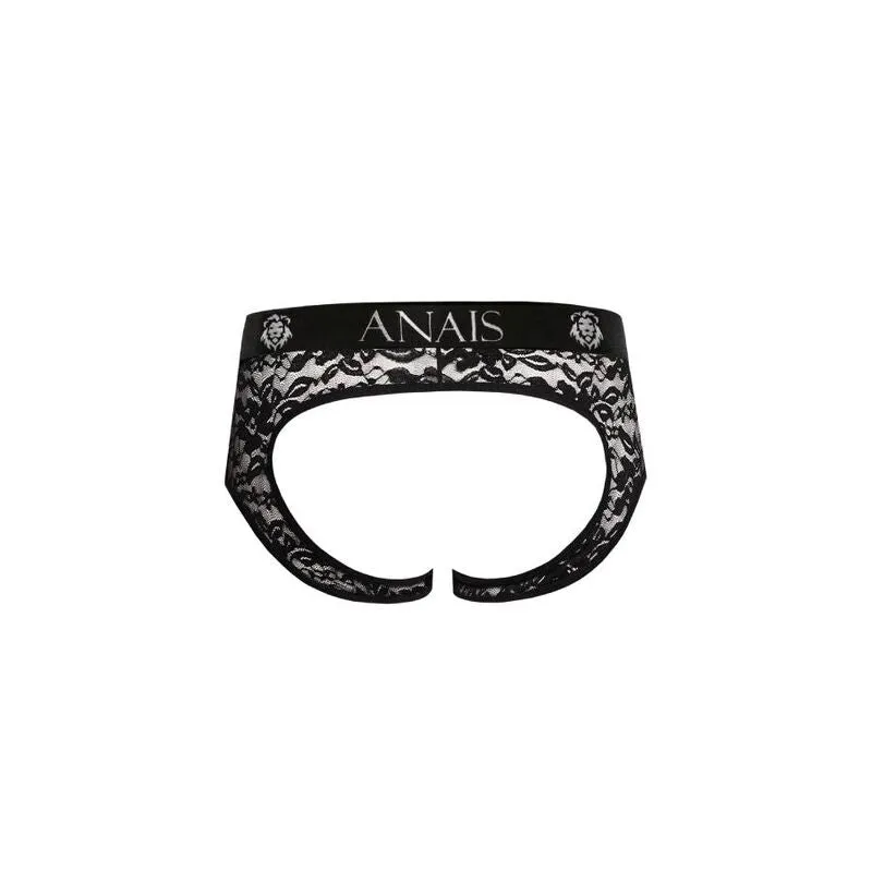 Slip bikini homme dentelle noire fesses ouvertes imprimé fleuri sexy audacieux élégant confortable polyester lycra fabrication européenne ajustement parfait séduction