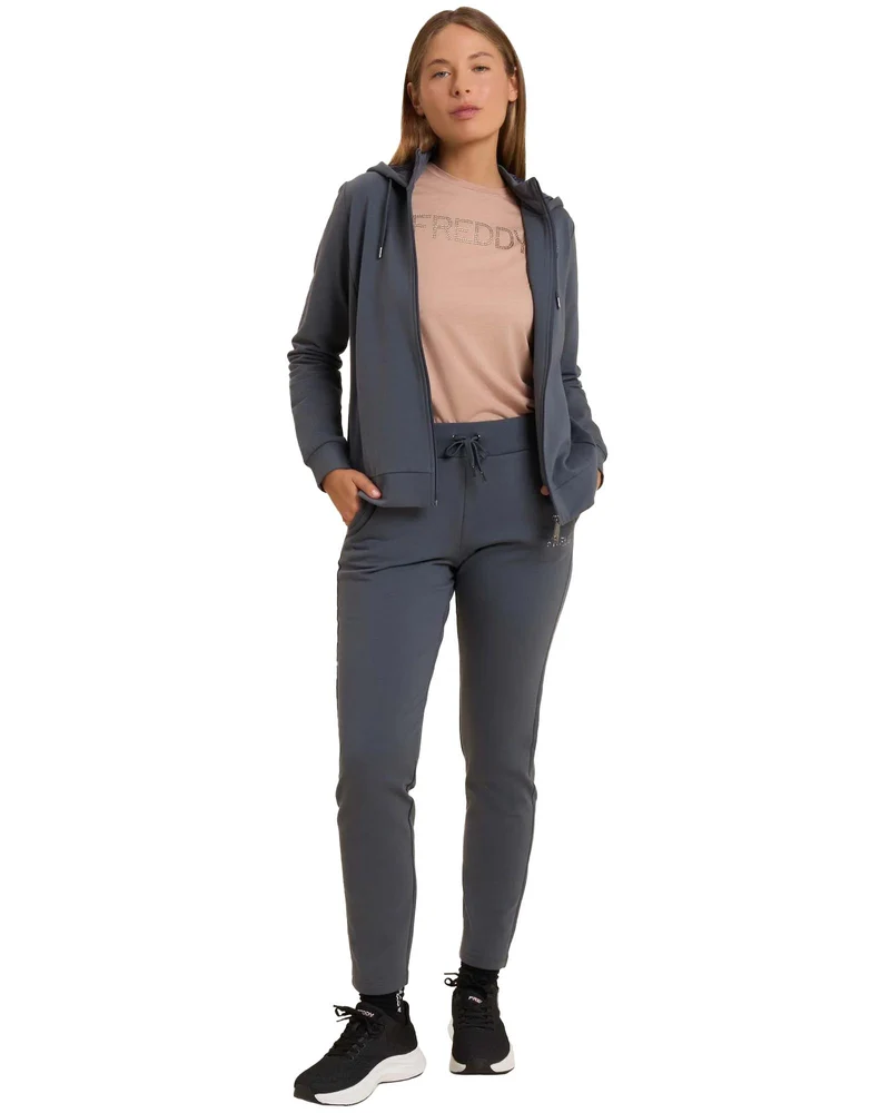Pantaloni Regular Fit Con Gamba Dritta Donna