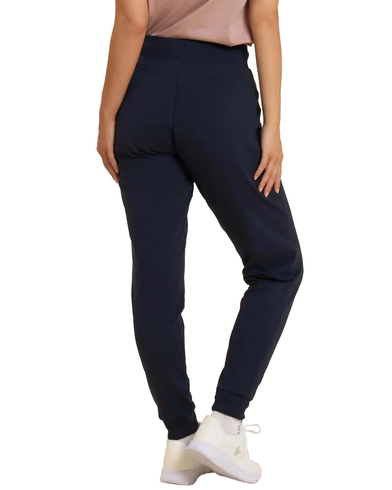 Pantaloni Con Caviglia A Costina Donna