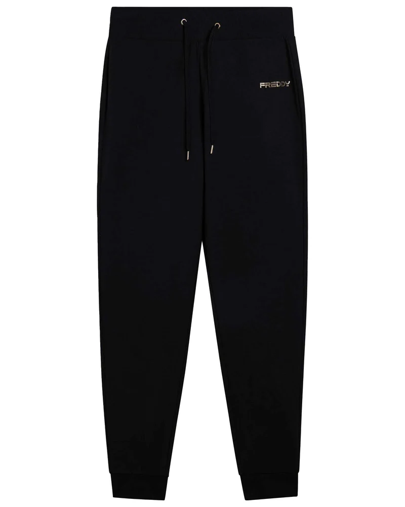 Pantaloni Con Caviglia A Costina Donna