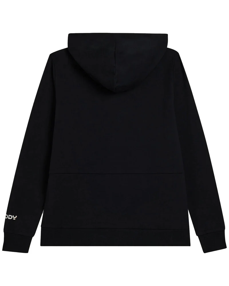 Felpa Full Zip Con Logo Perlato Donna