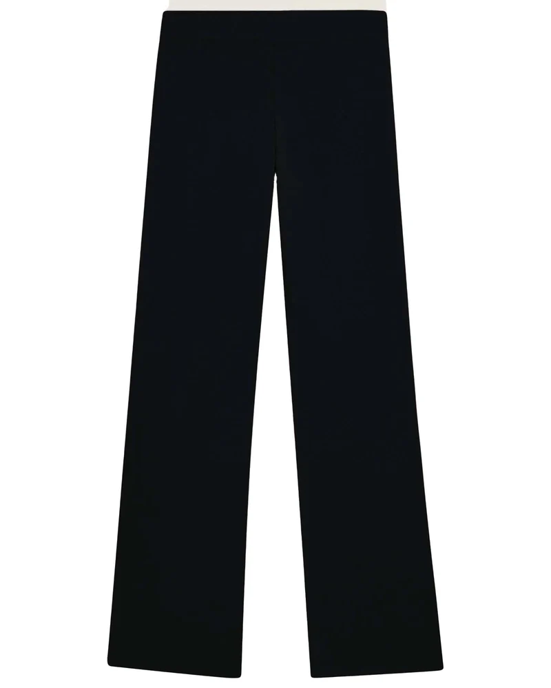 Leggings Donna Flare In Felpa Elasticizzata