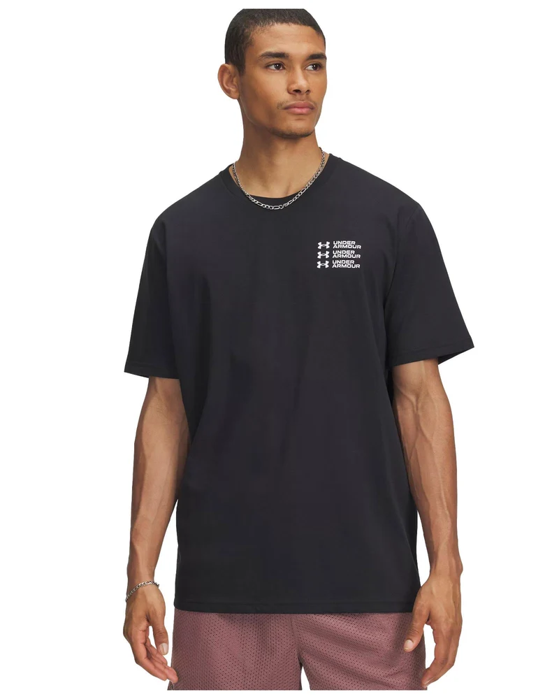 T-shirt Uomo Triple Stack Left Chest Logo
