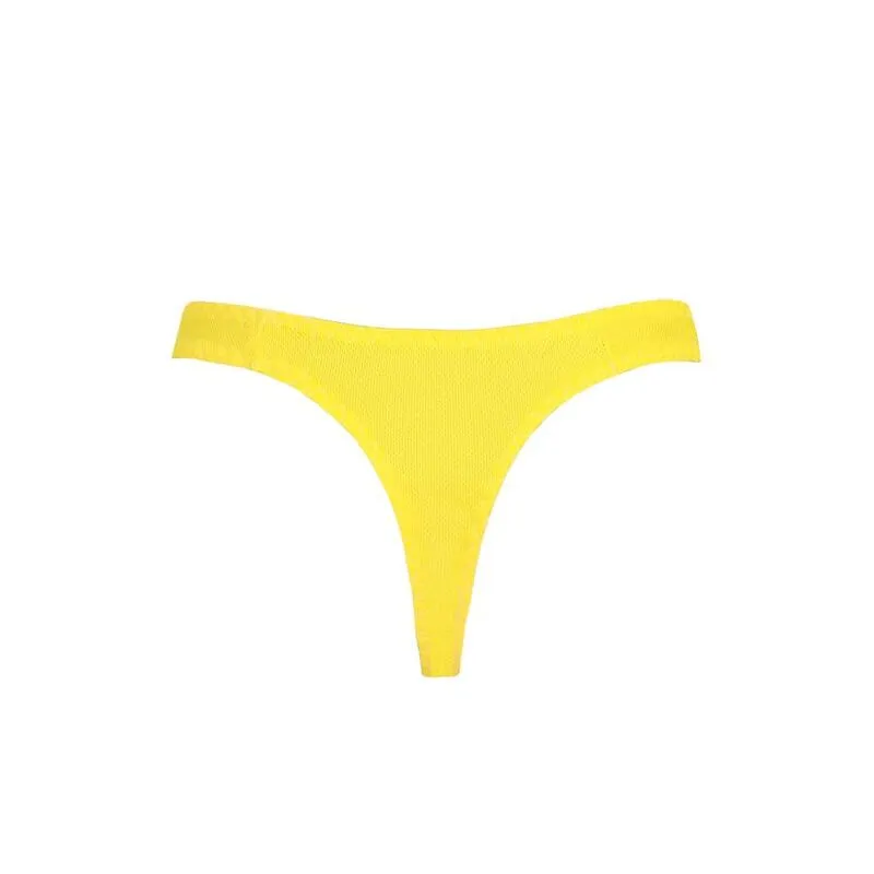 String masculin jaune modal confortable sexy maintien optimal polyamide élasthanne doux respirant élégant européen ajustable tailles S M L XL