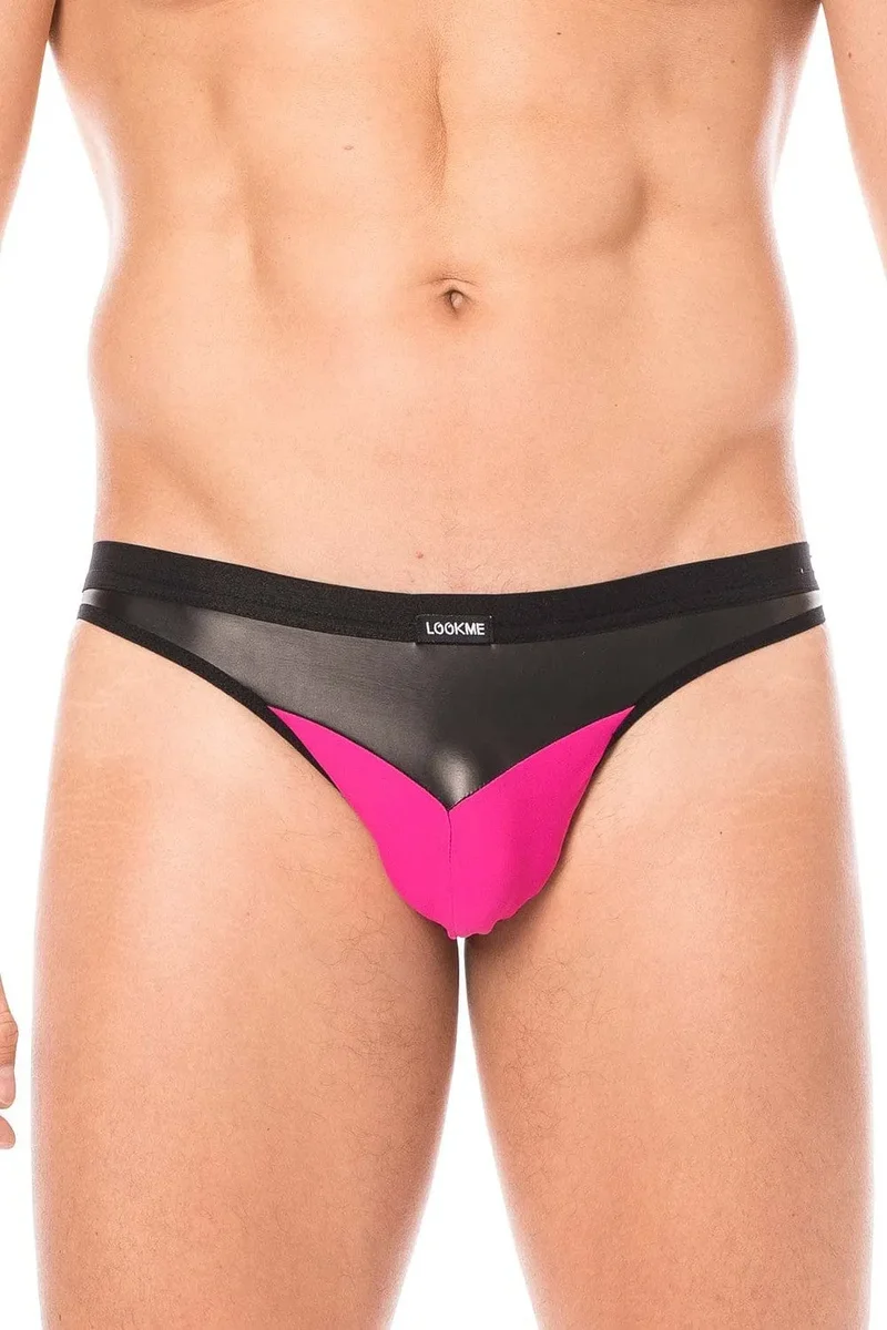 suspensoir confortable tissu élastique magenta maintien optimal bandes arrière douceur respirant durable polyester élasthanne sexy homme