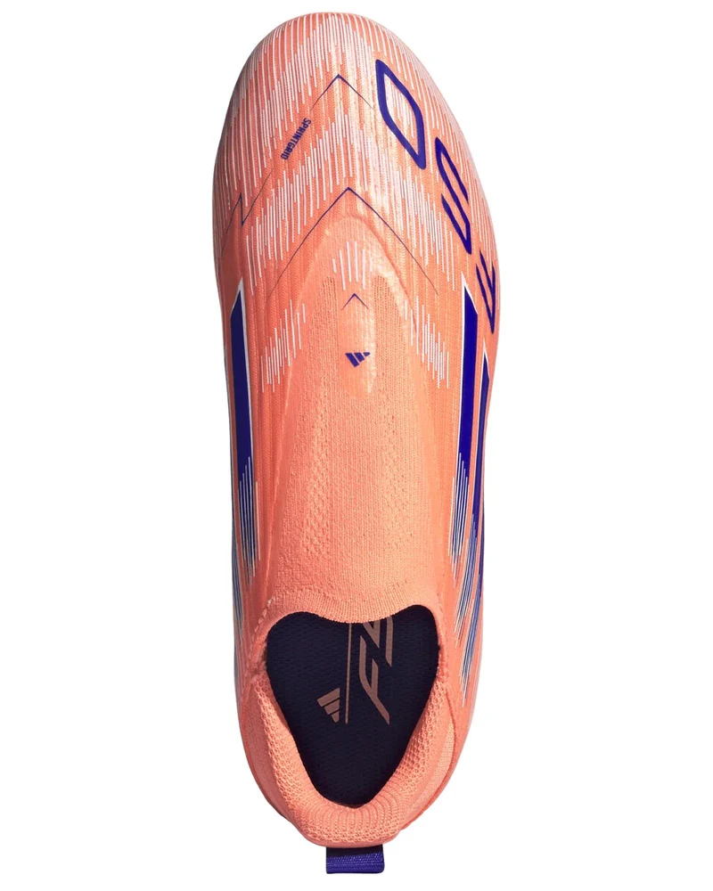 Scarpe da Calcio Bambino F50 League FG/MG Laceless Coral Blaze Pack