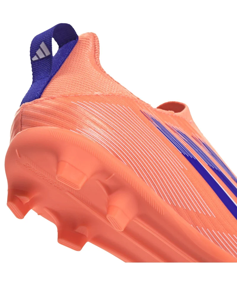 Scarpe da Calcio Bambino F50 League FG/MG Laceless Coral Blaze Pack