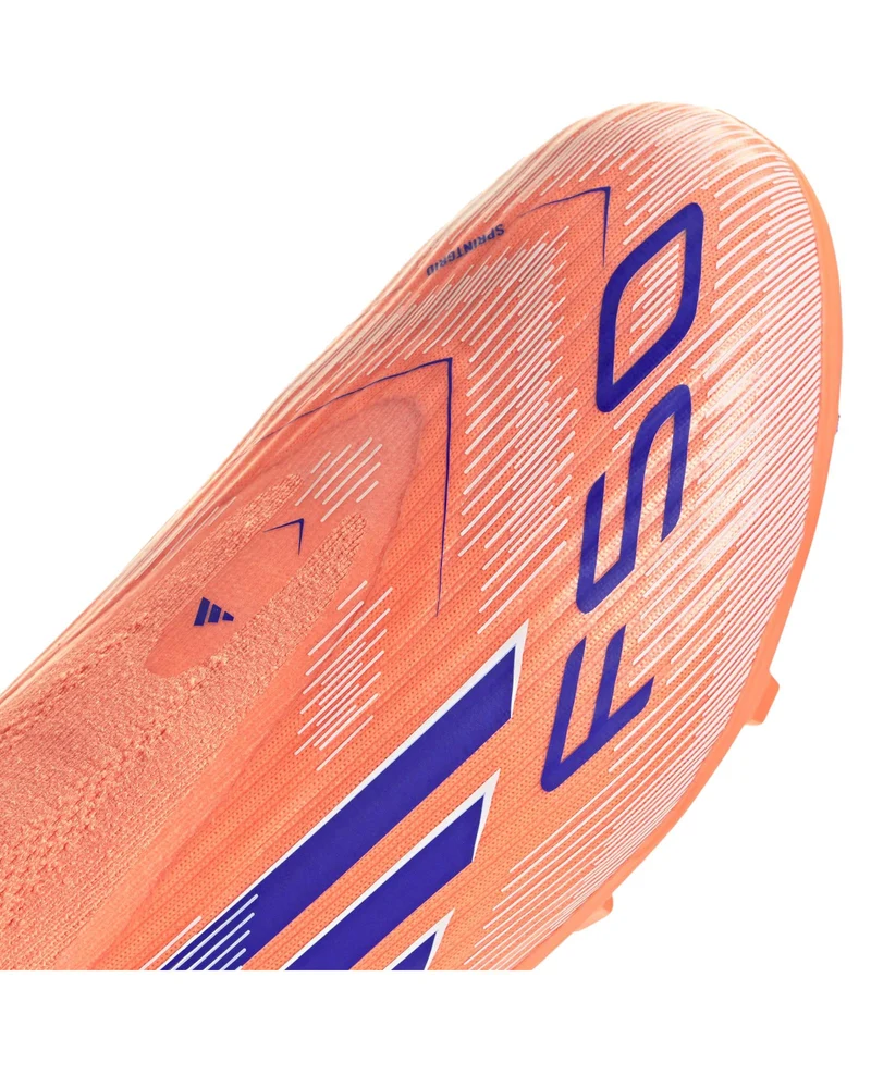 Scarpe da Calcio Bambino F50 League FG/MG Laceless Coral Blaze Pack