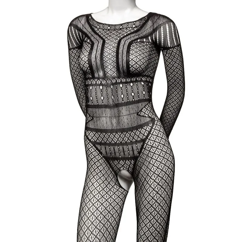 body dentelle grande taille séduisant sans entrejambe maille respirante sensuel confortable extensible transparente maintien silhouette charme