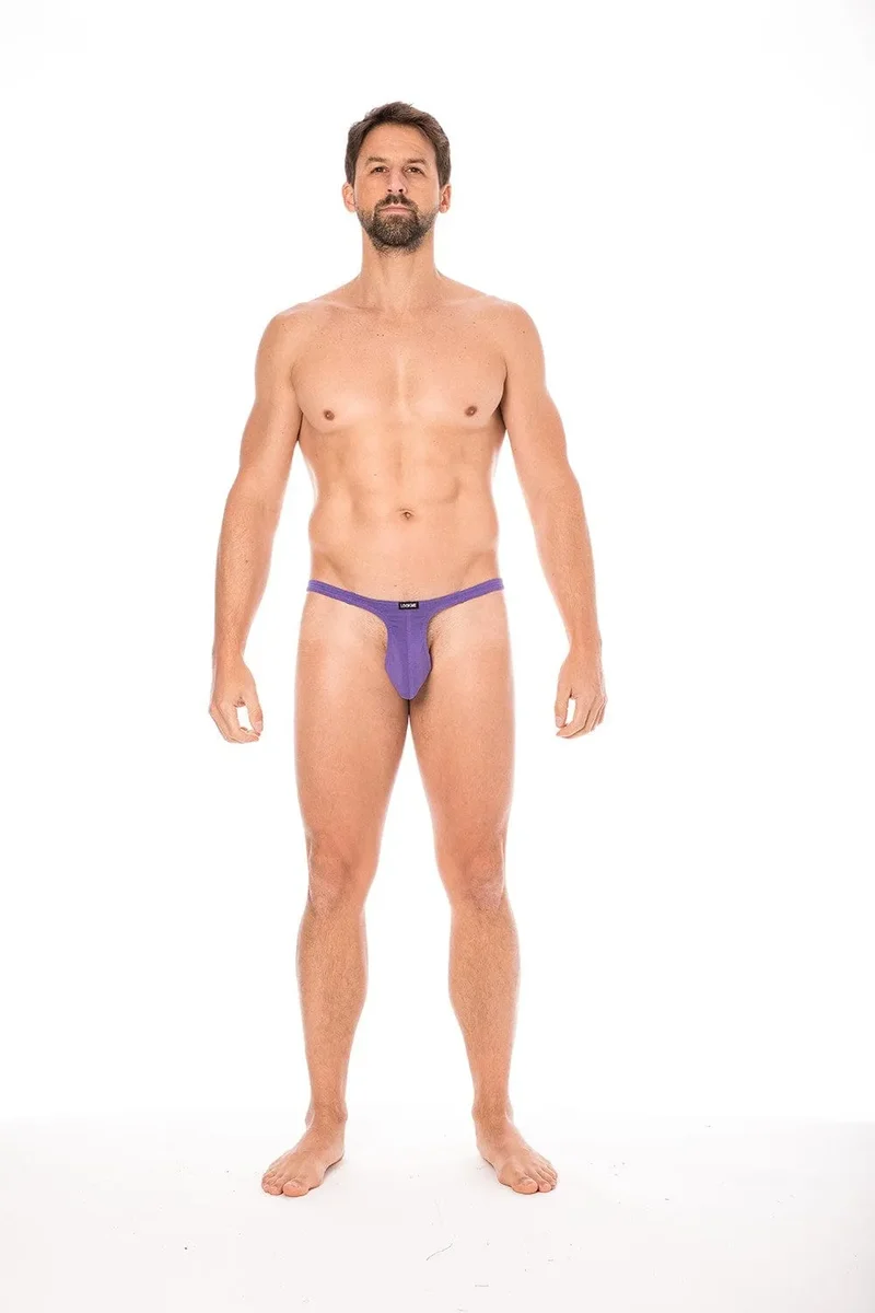 String coton homme confortable doux extensible élasthanne respirant moulant discret élégant basique sport chic six couleurs