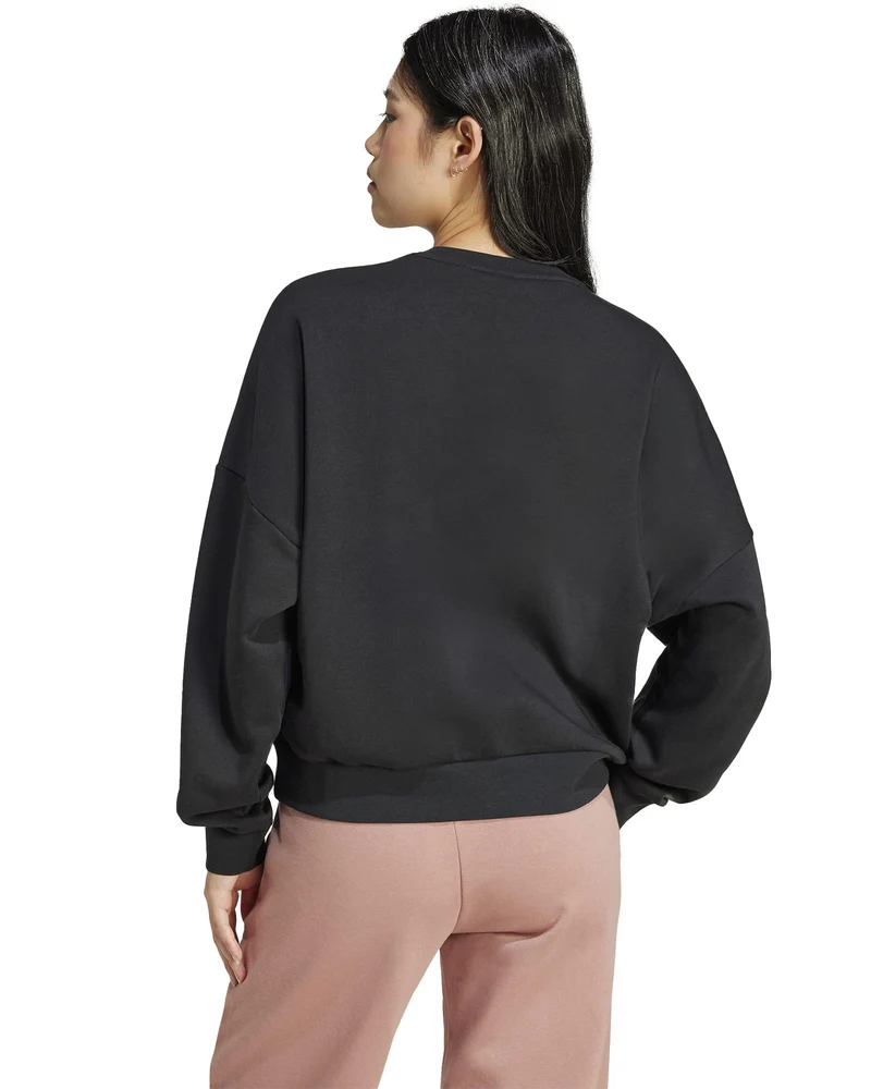 Felpa Donna Essentials Con Piccolo Logo Feelcozy