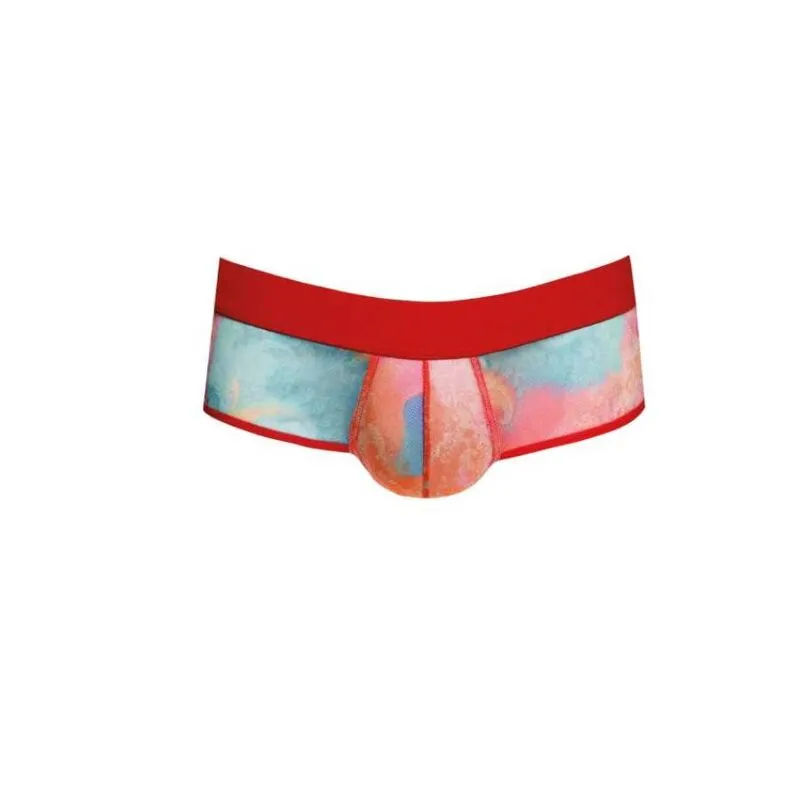 slip homme sexy lycra imprimé banane ceinture élastique large confortable maintien moulant doux extensible polyamide élasthanne
