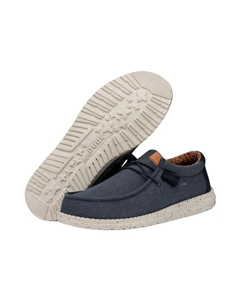 Mocassino Uomo Wally Washed Canvas
