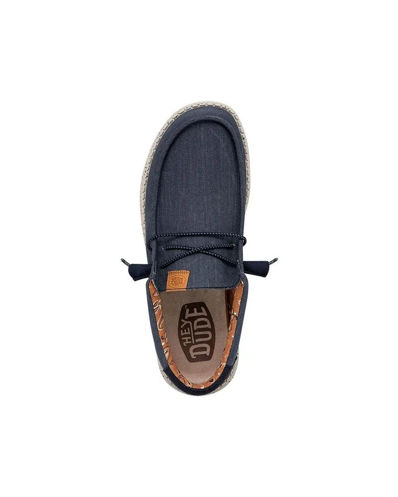 Mocassino Uomo Wally Washed Canvas